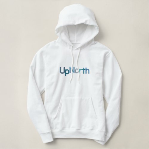 UP North Michigan Northern States Embroidered Hoodie