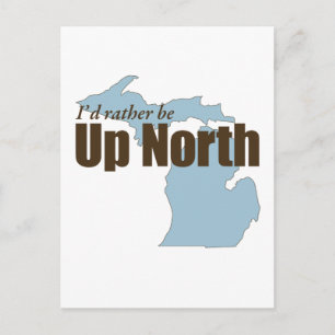 Up North - Michigan Postcard