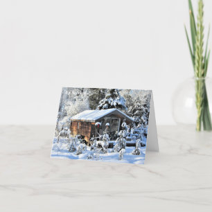Up North Mn! The Cottage Letterpress Thank You Card