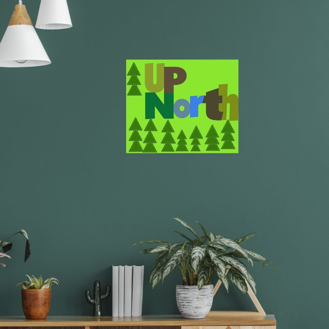 Up North Poster (Living Room 1)
