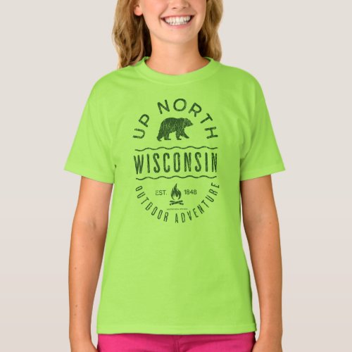 Up North Wisconsin T_Shirt