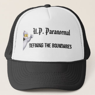 UP Paranormal Trucker Hat (white)