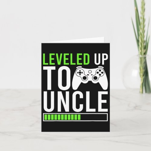 Up Promoted To Uncle 2024 New Uncle Video Game  Card