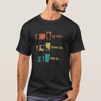 Up Shift Down Shift Funny Drift Racing Car Pedal V T-Shirt