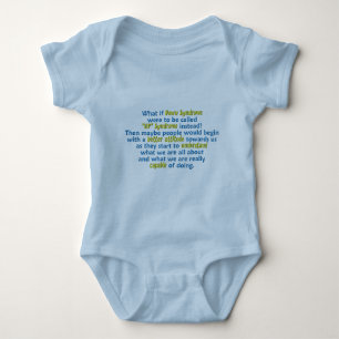 "UP" Syndrome Baby Bodysuit