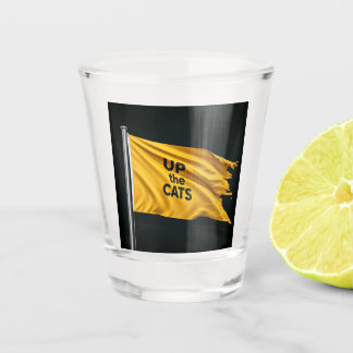 Up the Cats Shot Glass