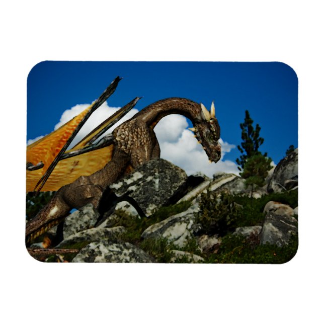 Up the Hill Vinyl Magnet (Horizontal)