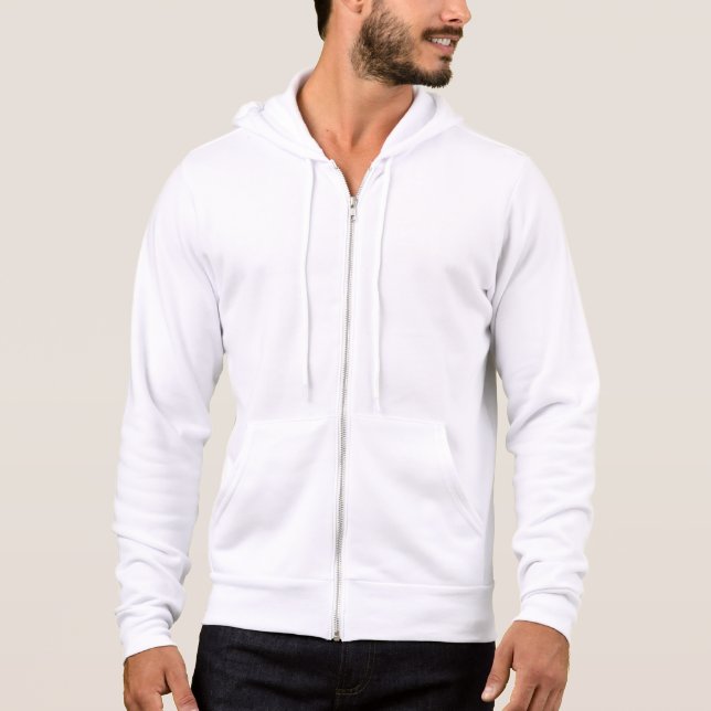 Up the Rebels Full-Zip Hoodie (Front)