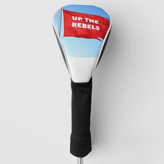 Up the Rebels themed Driver Cover (Front)