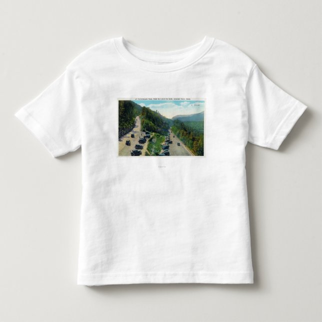 Up the Trail from the Hair Pin Turn, Parked Toddler T-shirt (Front)