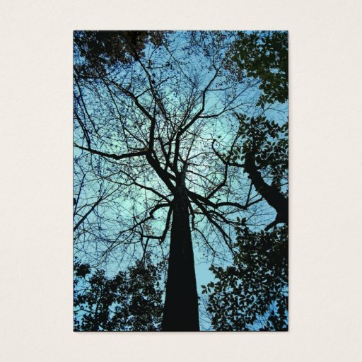 Customizable Up the Tree ATC Business Card Template