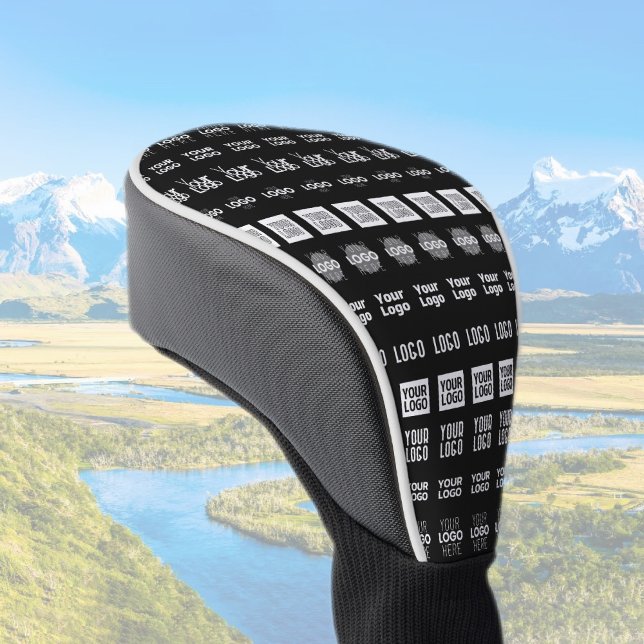 Up to 12 Different Logos or Uploaded Images Golf Head Cover (Creator Uploaded)