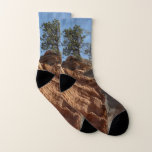 Up to Angels Landing at Zion National Park Socks