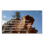 Up to Angels Landing in Zion National Park Business Card Magnet