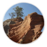 Up to Angels Landing in Zion National Park Ceramic Knob