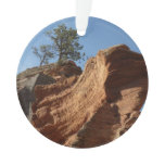 Up to Angels Landing in Zion National Park Ornament