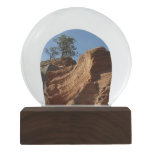 Up to Angels Landing in Zion National Park Snow Globe