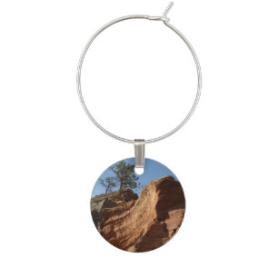 Up to Angels Landing in Zion National Park Wine Charm