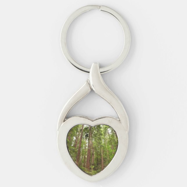 Up to Redwoods I at Muir Woods National Monument Keychain (Front)