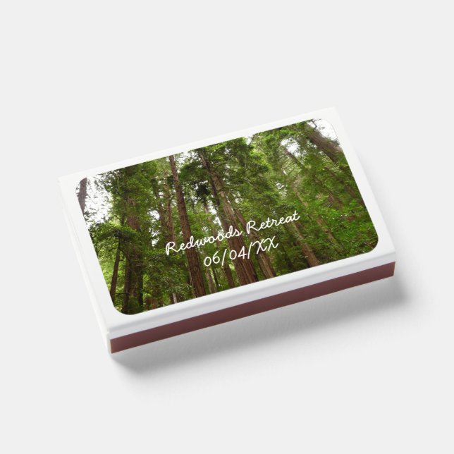 Up to Redwoods I at Muir Woods National Monument Matchboxes (Front Closed)