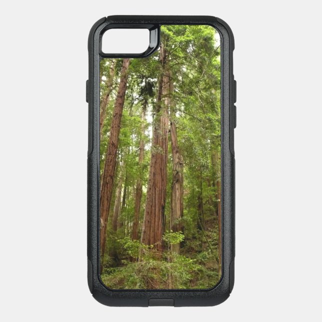 Up to Redwoods I at Muir Woods National Monument Otterbox iPhone Case (Back)