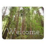 Up to Redwoods I Door Sign