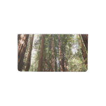 Up to Redwoods II at Muir Woods National Monument Checkbook Cover