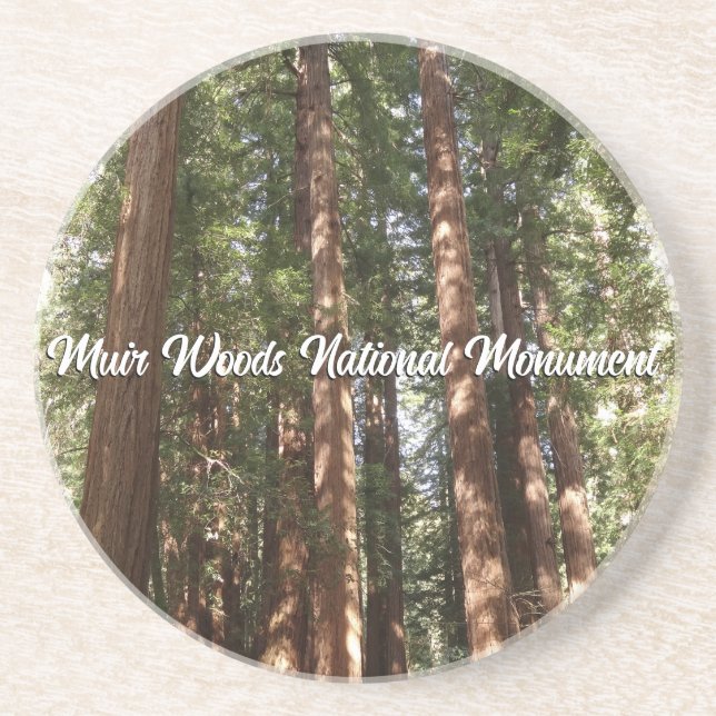 Up to Redwoods II at Muir Woods National Monument Coaster (Front)