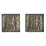 Up to Redwoods II at Muir Woods National Monument Cufflinks