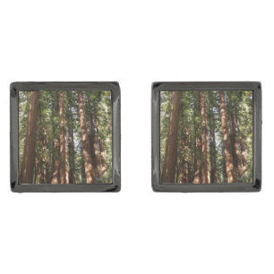 Up to Redwoods II at Muir Woods National Monument Cufflinks