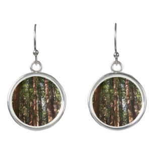 Up to Redwoods II at Muir Woods National Monument Earrings