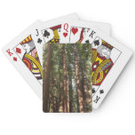Up to Redwoods II at Muir Woods National Monument Poker Cards