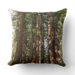 Up to Redwoods II at Muir Woods National Monument Throw Pillow