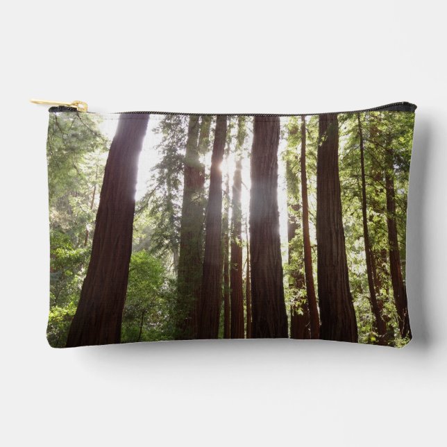 Up to Redwoods in the Morning Accessory Pouch (Front)
