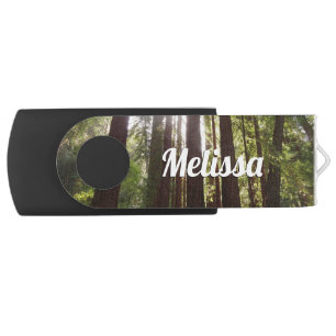 Up to Redwoods in the Morning Flash Drive