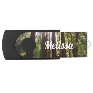 Up to Redwoods in the Morning Flash Drive