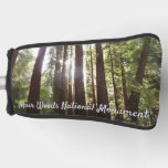 Up to Redwoods in the Morning Golf Head Cover