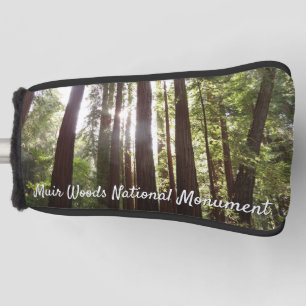 Up to Redwoods in the Morning Golf Head Cover