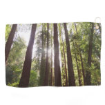Up to Redwoods in the Morning Golf Towel