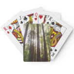 Up to Redwoods in the Morning Poker Cards