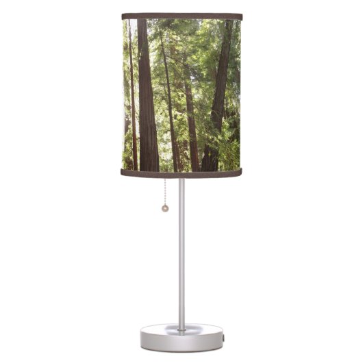 Up to Redwoods in the Morning Table Lamp (Right)