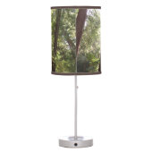 Up to Redwoods in the Morning Table Lamp (Back)