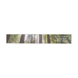 Up to Redwoods in the Morning Wrap Around Label
