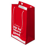 Up To Snow Good - Customisable Xmas Gift Bag at Zazzle