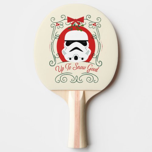 Up to Snow Good Ping Pong Paddle