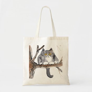 Up Too High In The Tree Tote Bag by Nine_Lives_Studio at Zazzle