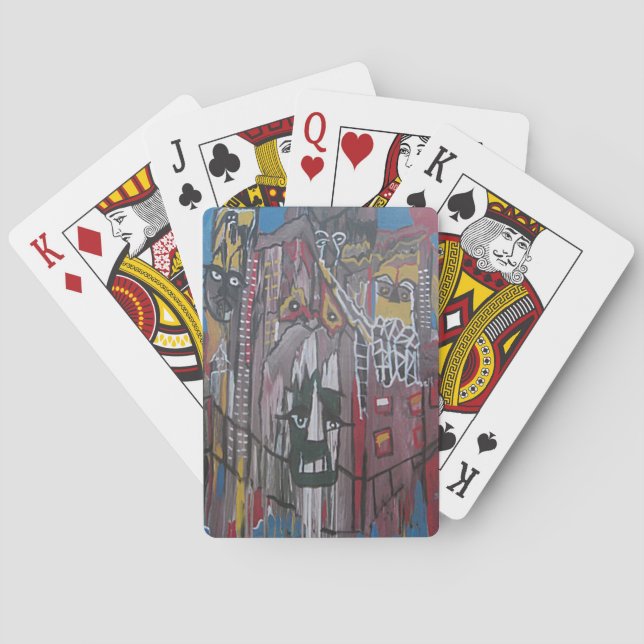 UP TOWN DREAD POKER CARDS (Back)