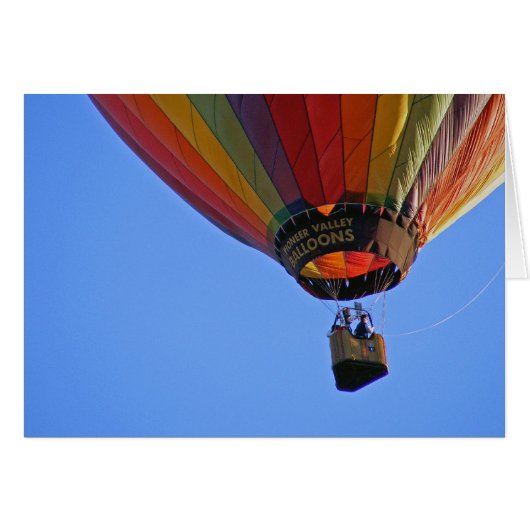 "Up, up and away" (Front Horizontal)