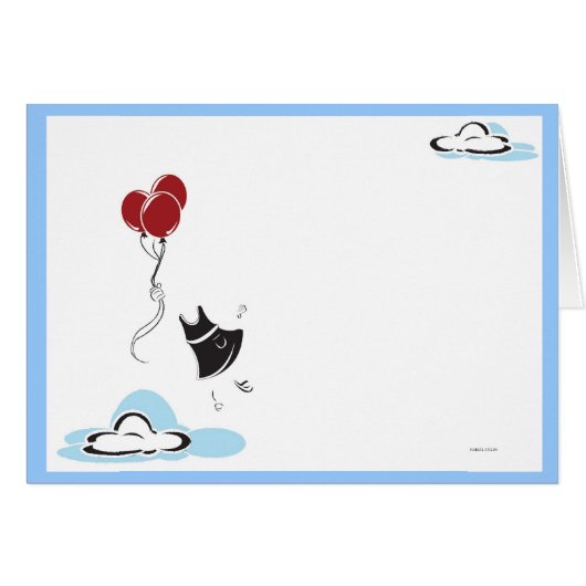 Up Up and Away Cards (Front Horizontal)