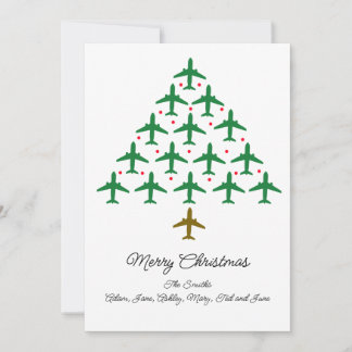 Up Up and Away Christmas Card
